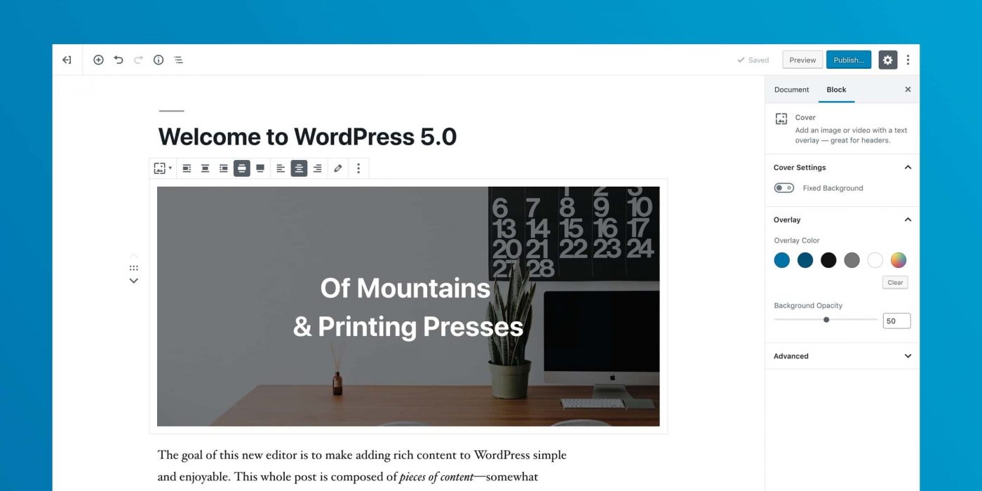 WordPress5.0
